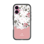 スリムプロテクションプレミアムケース with MagSafe［ ツインドットフラワー - Pink ］