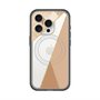 スリムプロテクションプレミアムケース with MagSafe［ マーブルトライアングルパレット - Beige ］