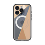 スリムプロテクションプレミアムケース with MagSafe［ マーブルトライアングルパレット - Beige ］