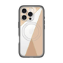 スリムプロテクションプレミアムケース with MagSafe［ マーブルトライアングルパレット - Beige ］