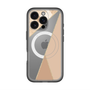 スリムプロテクションプレミアムケース with MagSafe［ マーブルトライアングルパレット - Beige ］