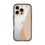 スリムプロテクションプレミアムケース with MagSafe［ マーブルトライアングルパレット - Beige ］
