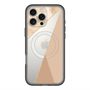 スリムプロテクションプレミアムケース with MagSafe［ マーブルトライアングルパレット - Beige ］