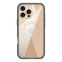 スリムプロテクションプレミアムケース with MagSafe［ マーブルトライアングルパレット - Beige ］
