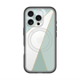 スリムプロテクションプレミアムケース with MagSafe［ マーブルトライアングルパレット - Green ］