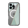 スリムプロテクションプレミアムケース with MagSafe［ マーブルトライアングルパレット - Green ］