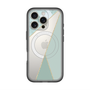 スリムプロテクションプレミアムケース with MagSafe［ マーブルトライアングルパレット - Green ］