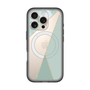 スリムプロテクションプレミアムケース with MagSafe［ マーブルトライアングルパレット - Green ］