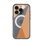 スリムプロテクションプレミアムケース with MagSafe［ マーブルトライアングルパレット - Orange ］