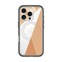 スリムプロテクションプレミアムケース with MagSafe［ マーブルトライアングルパレット - Orange ］
