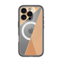 スリムプロテクションプレミアムケース with MagSafe［ マーブルトライアングルパレット - Orange ］