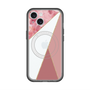 スリムプロテクションプレミアムケース with MagSafe［ マーブルトライアングルパレット - Pink ］