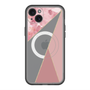 スリムプロテクションプレミアムケース with MagSafe［ マーブルトライアングルパレット - Pink ］
