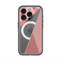 スリムプロテクションプレミアムケース with MagSafe［ マーブルトライアングルパレット - Pink ］