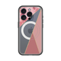 スリムプロテクションプレミアムケース with MagSafe［ マーブルトライアングルパレット - Pink ］