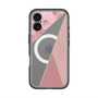 スリムプロテクションプレミアムケース with MagSafe［ マーブルトライアングルパレット - Pink ］