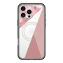 スリムプロテクションプレミアムケース with MagSafe［ マーブルトライアングルパレット - Pink ］