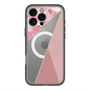 スリムプロテクションプレミアムケース with MagSafe［ マーブルトライアングルパレット - Pink ］
