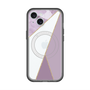 スリムプロテクションプレミアムケース with MagSafe［ マーブルトライアングルパレット - Purple ］