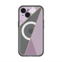スリムプロテクションプレミアムケース with MagSafe［ マーブルトライアングルパレット - Purple ］
