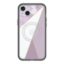 スリムプロテクションプレミアムケース with MagSafe［ マーブルトライアングルパレット - Purple ］