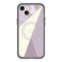 スリムプロテクションプレミアムケース with MagSafe［ マーブルトライアングルパレット - Purple ］