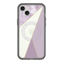 スリムプロテクションプレミアムケース with MagSafe［ マーブルトライアングルパレット - Purple ］