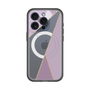 スリムプロテクションプレミアムケース with MagSafe［ マーブルトライアングルパレット - Purple ］