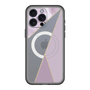 スリムプロテクションプレミアムケース with MagSafe［ マーブルトライアングルパレット - Purple ］