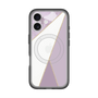 スリムプロテクションプレミアムケース with MagSafe［ マーブルトライアングルパレット - Purple ］