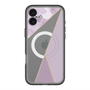 スリムプロテクションプレミアムケース with MagSafe［ マーブルトライアングルパレット - Purple ］