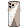 スリムプロテクションプレミアムケース with MagSafe［ マーブルトライアングルパレット - Brown ］