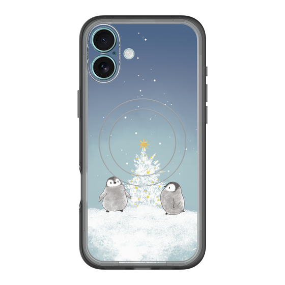 スリムプロテクションプレミアムケース with MagSafe［ 静かなペンギンの夜 ］