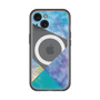 スリムプロテクションプレミアムケース with MagSafe［ 朝焼けパステルパレット - Blue ］