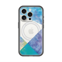 スリムプロテクションプレミアムケース with MagSafe［ 朝焼けパステルパレット - Blue ］