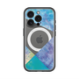 スリムプロテクションプレミアムケース with MagSafe［ 朝焼けパステルパレット - Blue ］