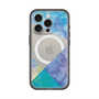スリムプロテクションプレミアムケース with MagSafe［ 朝焼けパステルパレット - Blue ］