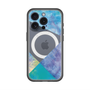 スリムプロテクションプレミアムケース with MagSafe［ 朝焼けパステルパレット - Blue ］