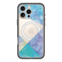 スリムプロテクションプレミアムケース with MagSafe［ 朝焼けパステルパレット - Blue ］