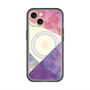 スリムプロテクションプレミアムケース with MagSafe［ 朝焼けパステルパレット - Purple ］