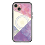 スリムプロテクションプレミアムケース with MagSafe［ 朝焼けパステルパレット - Purple ］