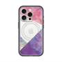 スリムプロテクションプレミアムケース with MagSafe［ 朝焼けパステルパレット - Purple ］