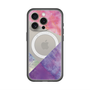 スリムプロテクションプレミアムケース with MagSafe［ 朝焼けパステルパレット - Purple ］