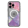 スリムプロテクションプレミアムケース with MagSafe［ 朝焼けパステルパレット - Purple ］