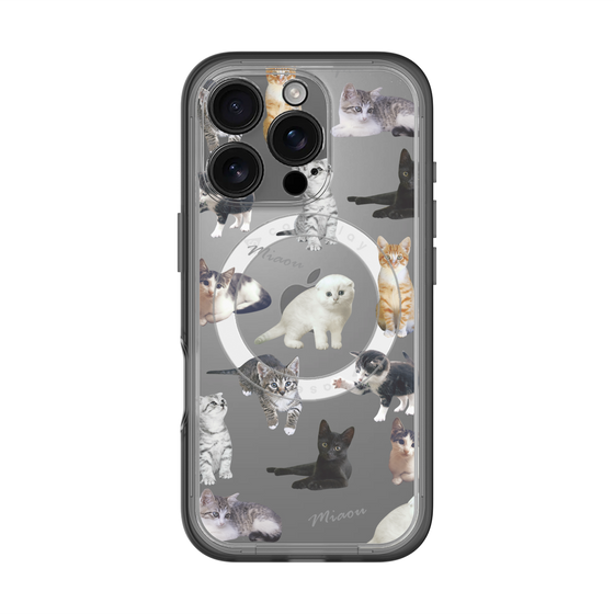 スリムプロテクションプレミアムケース with MagSafe［ キャットコレクション ］