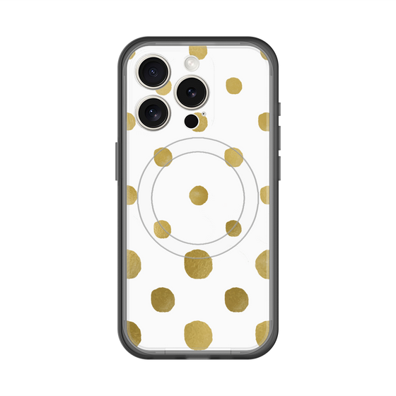 スリムプロテクションプレミアムケース with MagSafe［ コロコロドット ］