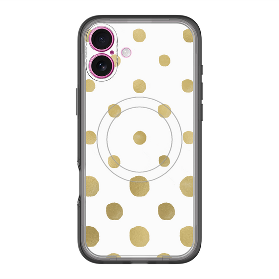 スリムプロテクションプレミアムケース with MagSafe［ コロコロドット ］