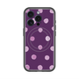 スリムプロテクションプレミアムケース with MagSafe［ 水彩ドット・レトロカラー - Purple ］