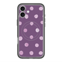 スリムプロテクションプレミアムケース with MagSafe［ 水彩ドット・レトロカラー - Purple ］