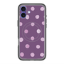 スリムプロテクションプレミアムケース with MagSafe［ 水彩ドット・レトロカラー - Purple ］
